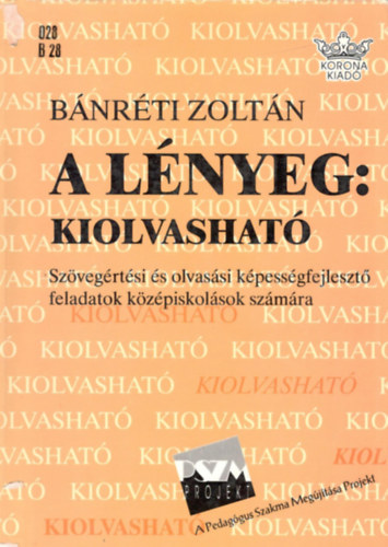 A lnyeg: Kiolvashat