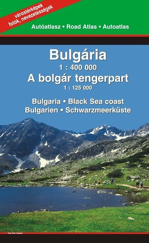 Stiefel Eurocart - Bulgria 1:400 000 - A bolgr tengerpart 1:125 000