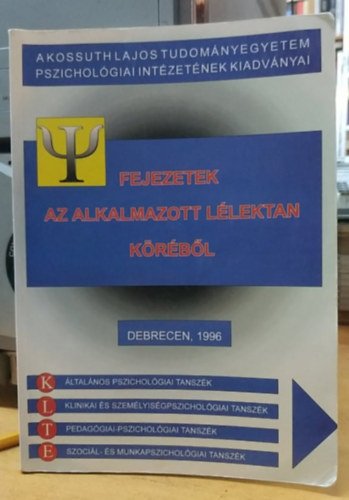 Fejezetek az alkalmazott llektan krbl