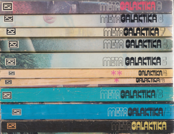 10 db. Metagalaktika (1-9. sz�mok, lapsz�monk�nt)
