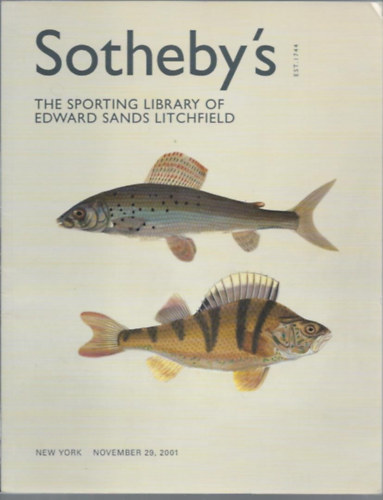 Sotheby's: The Sporting Library of Edward Sands Litchfield - New York, November 29, 2001