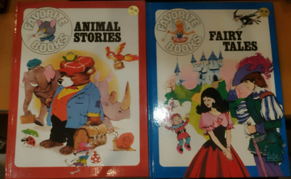 2 db Favorite Books: Animal Stories + Fairy Tales