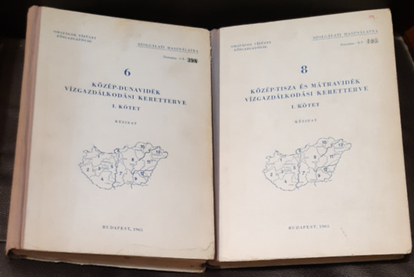K�z�p-Dunavid�k v�zgazd�lkod�si keretterve I. + K�z�p-Tisza �s M�travid�k v�zgazd�lkod�si keretterve I.