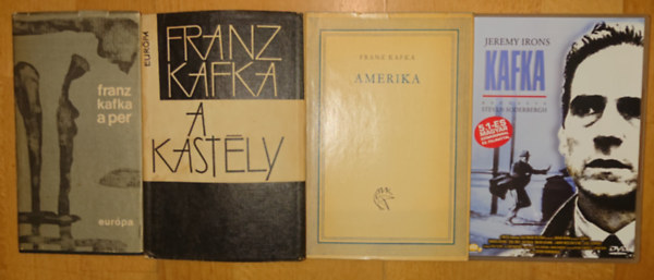 3 Kafka-ktet + ajndk DVD: A per, A kastly, Amerika