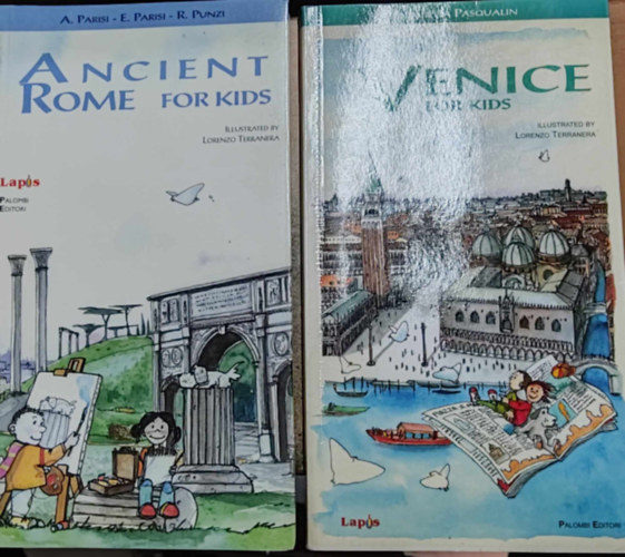 Ancient Rome for Kids + Venice for Kids (2 ktet)(Palombi Editori)