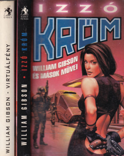 2 db William Gibson sci-fi: Izz krm + Virtulfny