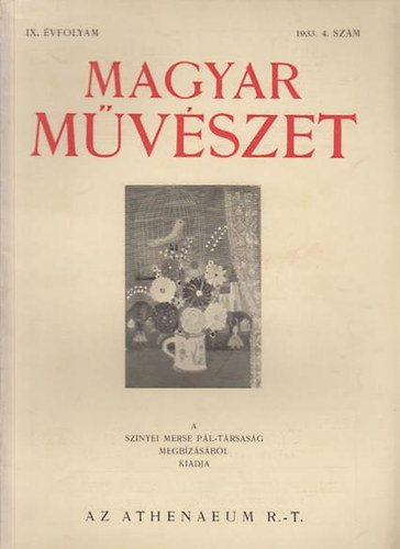 Magyar Mvszet IX.vf.1933/4
