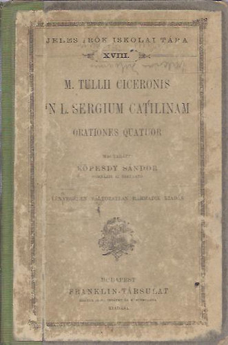 In L. sergium catilinam (Jeles rk iskolai tra)