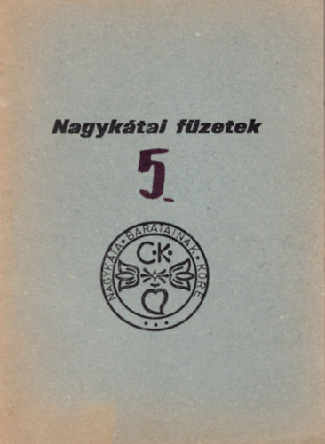 Nagyk�tai f�zetek 5