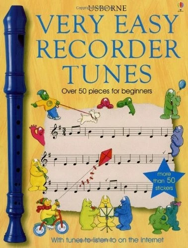 USBORNE  - Very Easy Recorder Tunes - Over 50 pieces for beginners