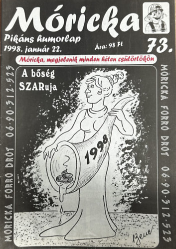 Mricka 73. - Pikns humorlap - 1998. janur 22.