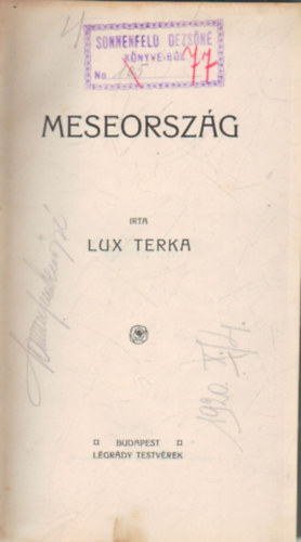 Lux Terka - Meseorszg