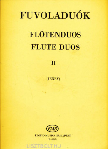 Jeney Zolt�n  (k�zreadja) - Fuvoladu�k II.