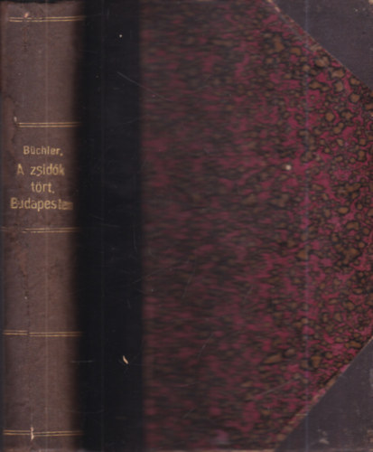 A zsid�k t�rt�nete Budapesten - A legr�gibb id�kt�l 1867-ig (nem reprint)