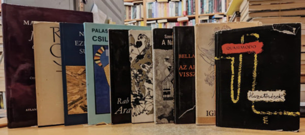 10 db kltszet: Hazatrsek; Igk s igk; Az arcom visszakrem; A Nagy Szmtgp; A kert; Aranyvasrnap; Csillagsebek; Ezredvlt, sr vek; Tkr s tz; Jzus s a dmonok imja