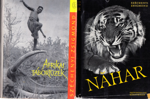 2 db Szcshenyi Zsigmond knyv -  Afrikai tbortzek + Nahar