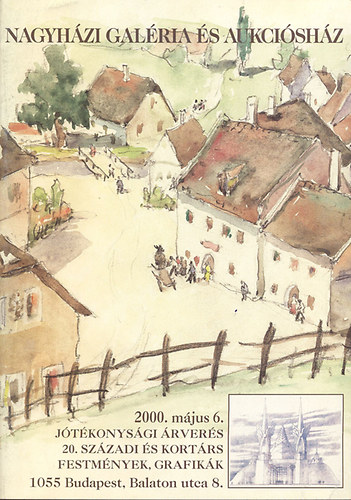 Nagyhzi Galria s Aukcishz: Jtkonysgi rvers (2000.mj.6.)