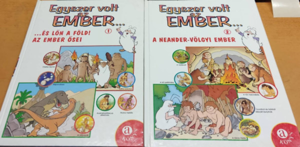 Egyszer volt az ember 1-2.: ...s ln a Fld! Az ember sei + A Neander-vlgyi ember (2 ktet)