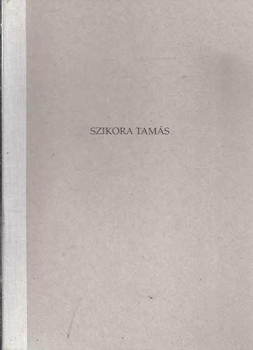 Szikora Tams killtsa: "Dobozok" 1996. szeptember 11. - oktber 6.