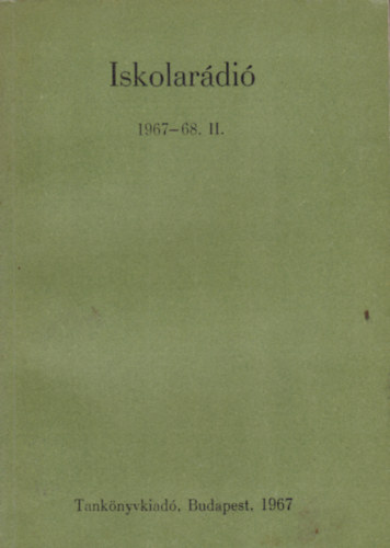 Iskolardi 1967-68. II.