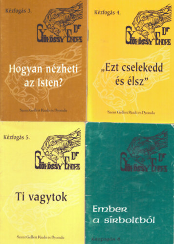 7 db a Kzfogs sorozatbl: 3., 4., 5., 6., 7., 11., 11. szmok (Hogyan nzheti az Isten? + Ezt cselekedd s lsz + Ti vagytok + Ember a srboltbl + A nagy brkzs + n vagyok az, aki veled beszlek... + Bibliai miniatrk)