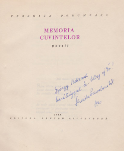 Memoria cuvintelor (Dedik�lt)