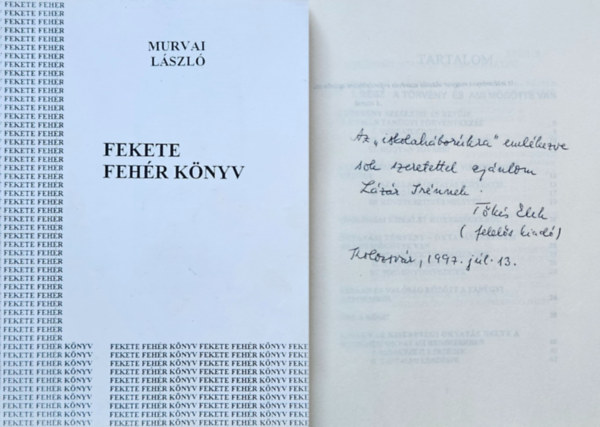 Fekete fehr knyv - Dediklt