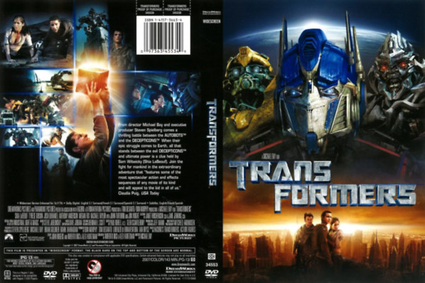 Transformers - idegen nyelv kiads (DVD)
