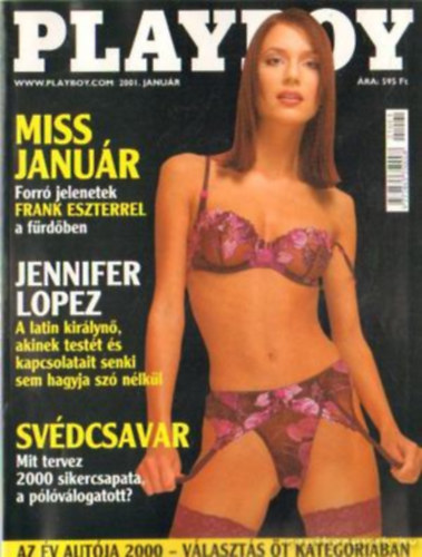 Playboy 2001. Janu�r