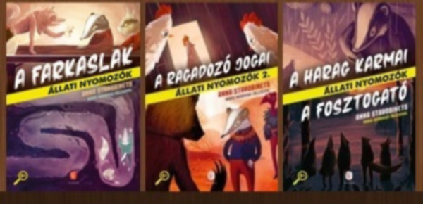 Anna Starobinets - llati nyomozk 1-4. (3 ktetben: A farkaslak / A ragadoz jogai / A Harag Karmai - A Fosztogat)