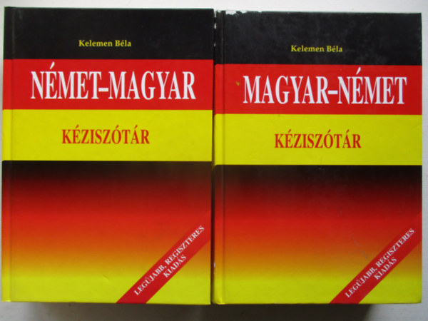 Magyar-Nmet Nmet-Magyar kzisztr (Regiszteres kiads!)