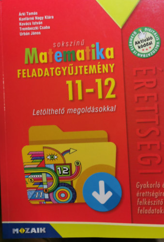Sokszínű matematika - Feladatgyűjtemény 11-12. osztály