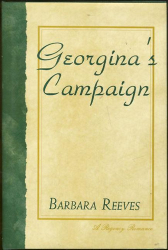 Barbara Reeves - Georgina's Campaign