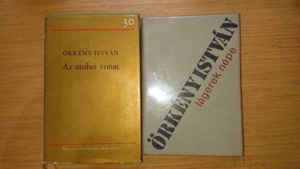 2 db rkny-knyv: Az utols vonat + Lgerek npe