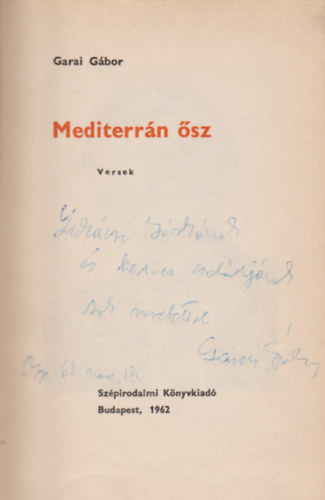 Mediterr�n �sz