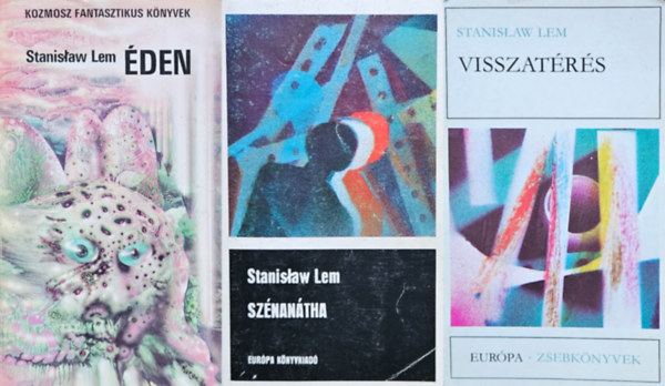 3 db Stanislaw Lem ktet : den + Visszatrs + Sznantha