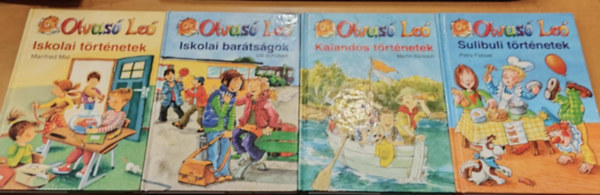 4 db Olvas Le: Iskolai bartsgok + Iskolai trtnetek + Kalandos trtnetek + Sulibuli trtnetek