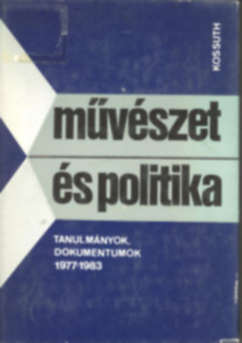 M�v�szet �s politika