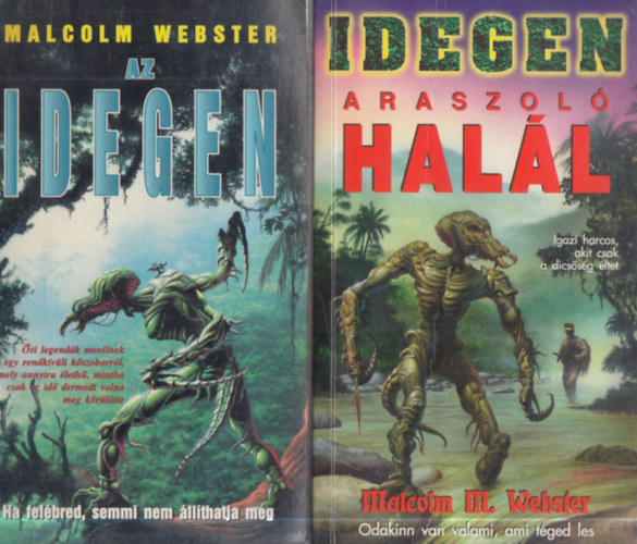 2 db. sci-fi: Az idegen + Araszol� hal�l