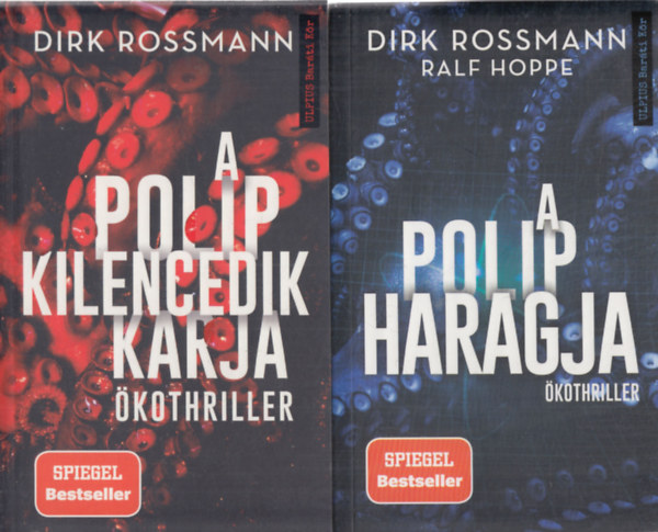 Ralf Hoppe Dirk Rossmann - 2 db. kothriller (A polip kilencedik karja + A polip haragja)