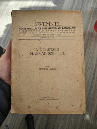 A nmetsg magyar szemmel