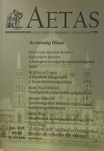 Aetas T�rt�nettudom�nyi foly�irat 2021. 3. sz�m