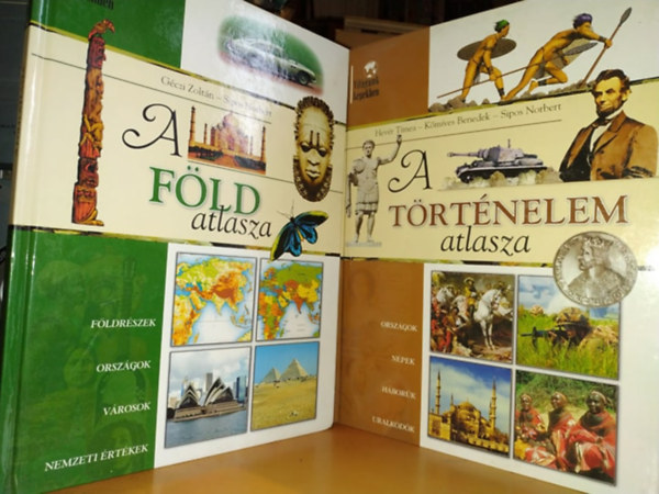A Fld atlasza + A trtnelem atlasza (2 m)