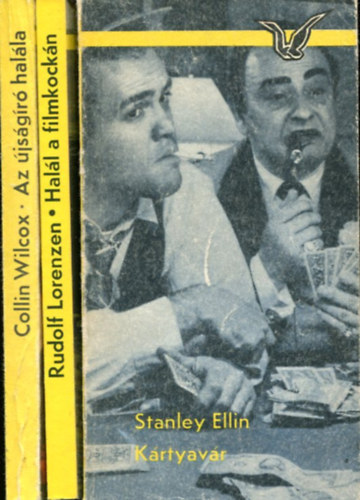 3 db Albatrosz k�tet: Az �js�g�r� hal�la - Hal�l a filmkock�n - K�rtyav�r