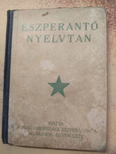 Eszperant nyelvtan kezd tanfolyamok szmra
