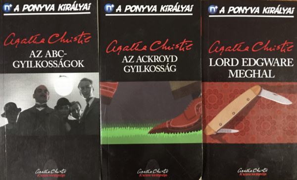 Agatha Christie knyvcsomag (3 ktet)
