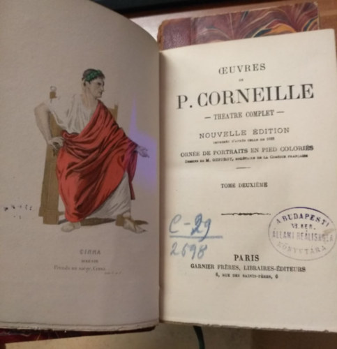 Oeuvres de P. Corneille - Théatre complet I-II.