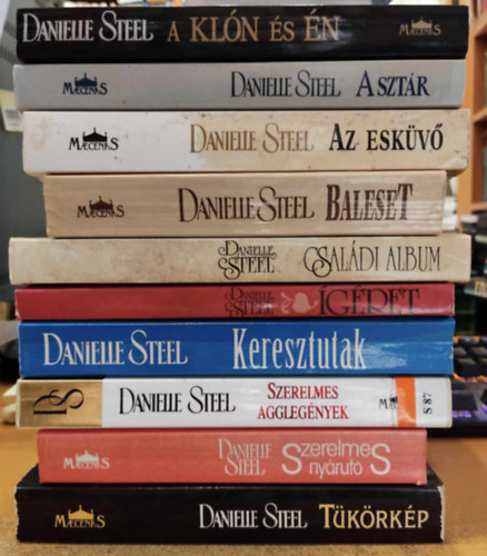 Danielle Steel 10 db knyve