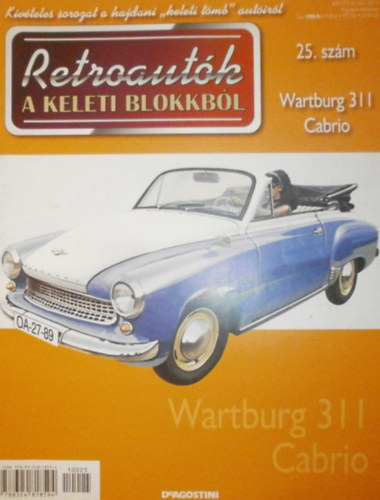 Retroautk a keleti blokkbl 25. - Wartburg 311 Cabrio