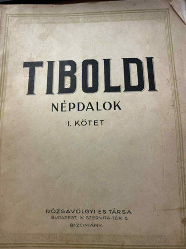 N�pdalok I. k�tet
